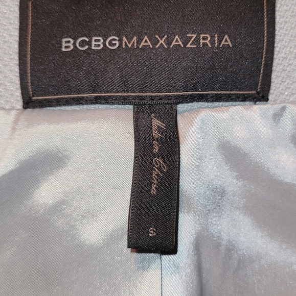 BCBGMAXAZRIA suit jacket  in Slate gray/blue small S - Picture 4 of 5